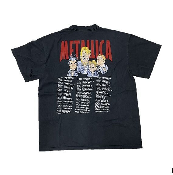 Metallica / メタリカ Tシャツ Poor Touring Me XL 黒 両面プリント