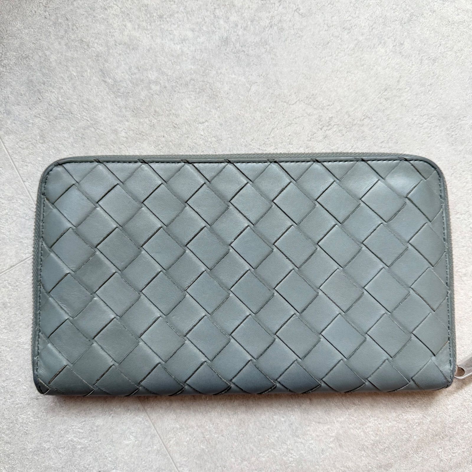 BOTTEGA VENETA ボッテガヴェネタ ラウンドファスナー長財布 ライト 