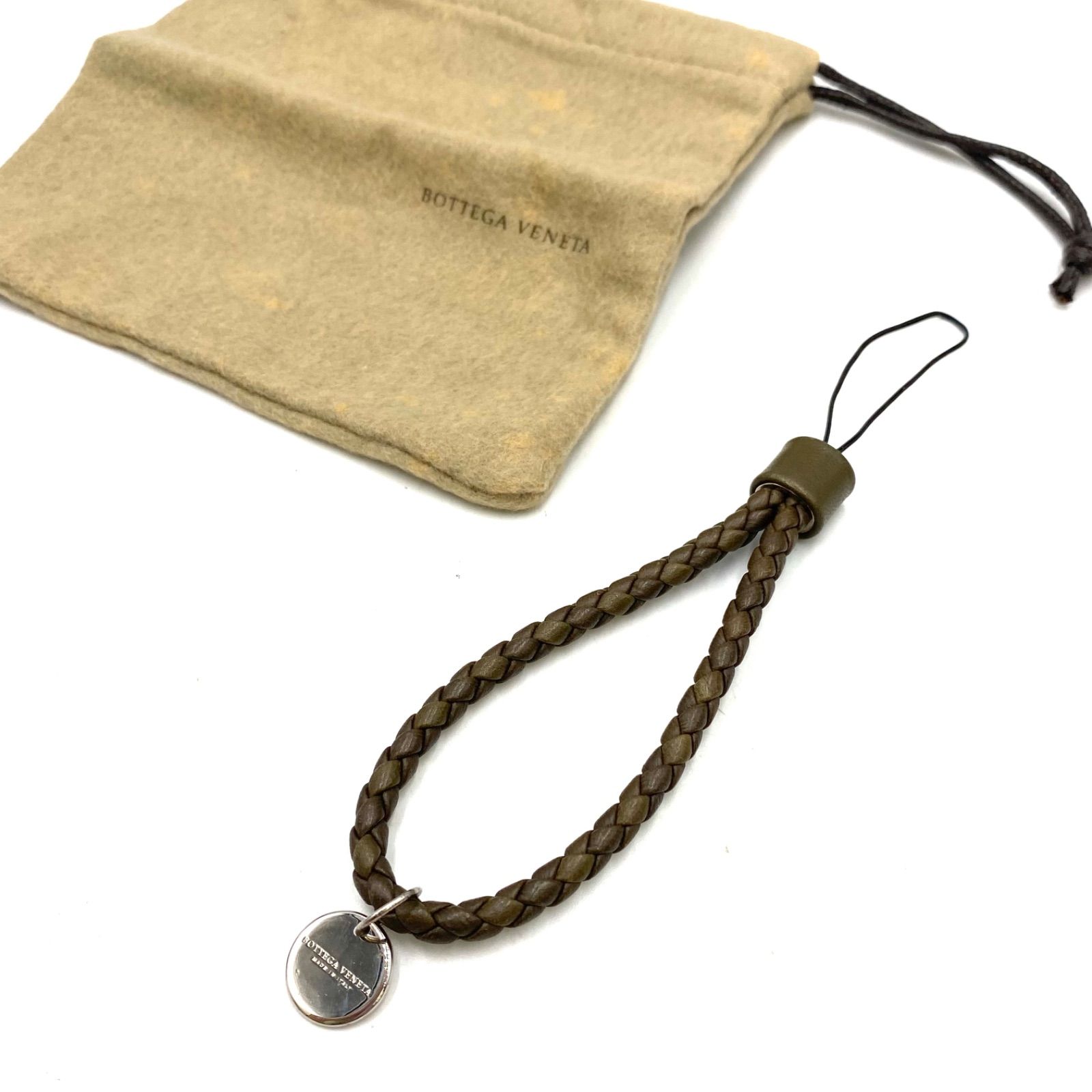 BOTTEGA VENETA ボッテガヴェネタ イントレチャート キーホルダー