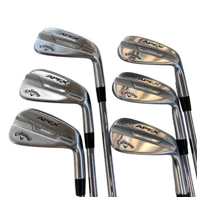中古】 キャロウェイ APEX PRO(2021) 6S アイアンセット IR NS PRO
