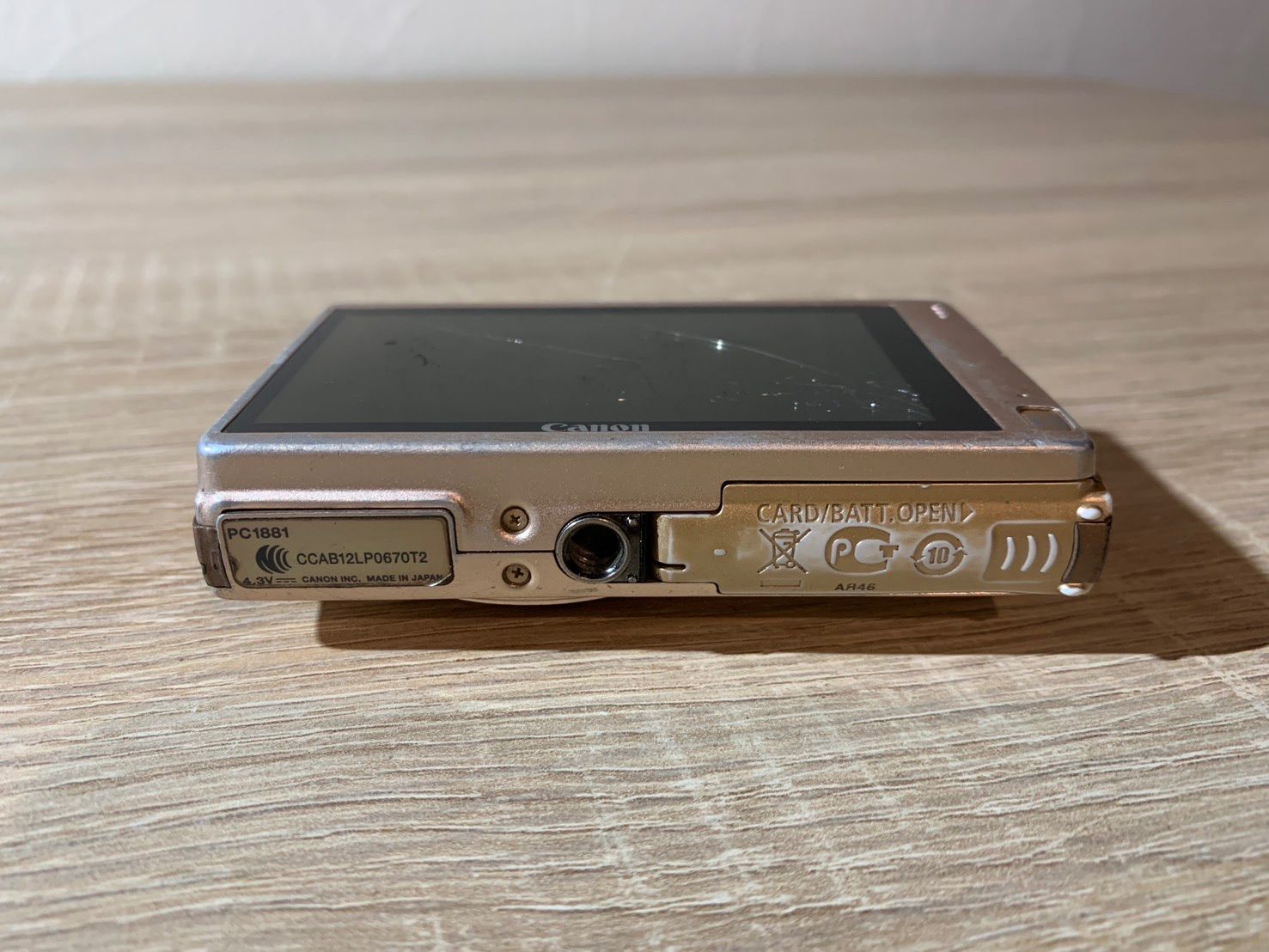 7429 Canon IXY 430F ゴールド ジャンク品 デジカメ - メルカリ