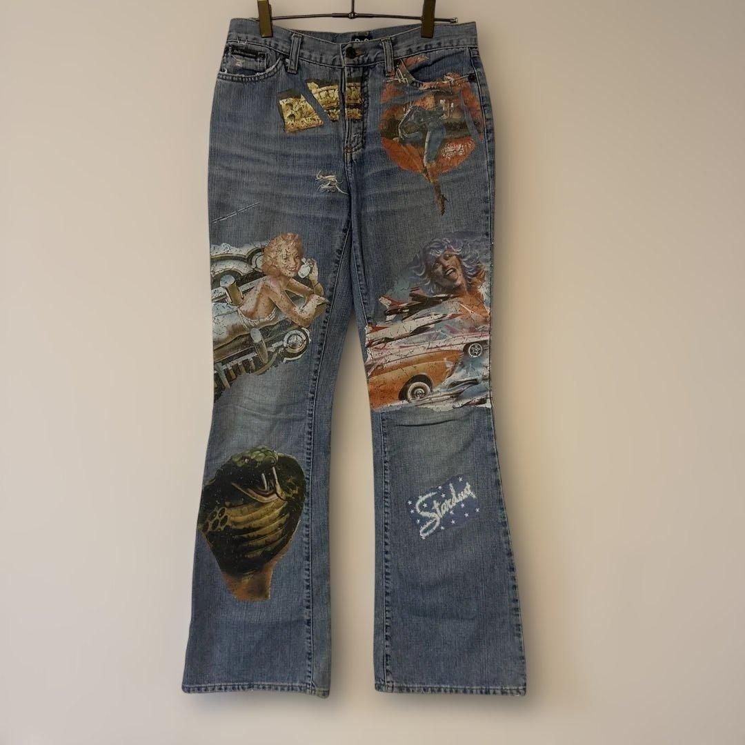 R00206 DOLCE&GABBANA ドルチェアンドガッバーナ｜Flare Denim フレア 