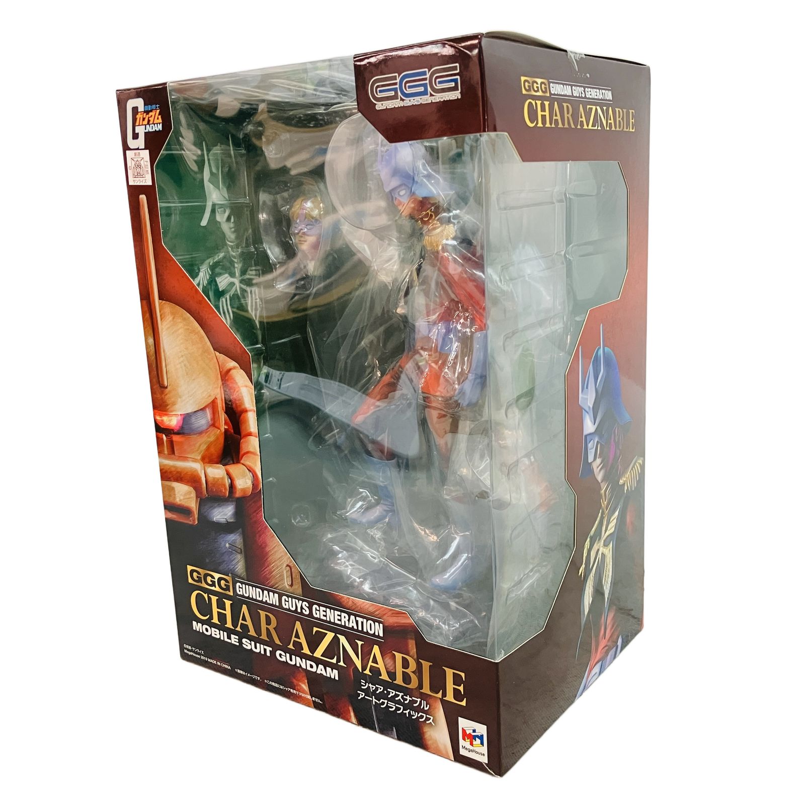メガハウス GGG 機動戦士ガンダム シャア・アズナブル アート