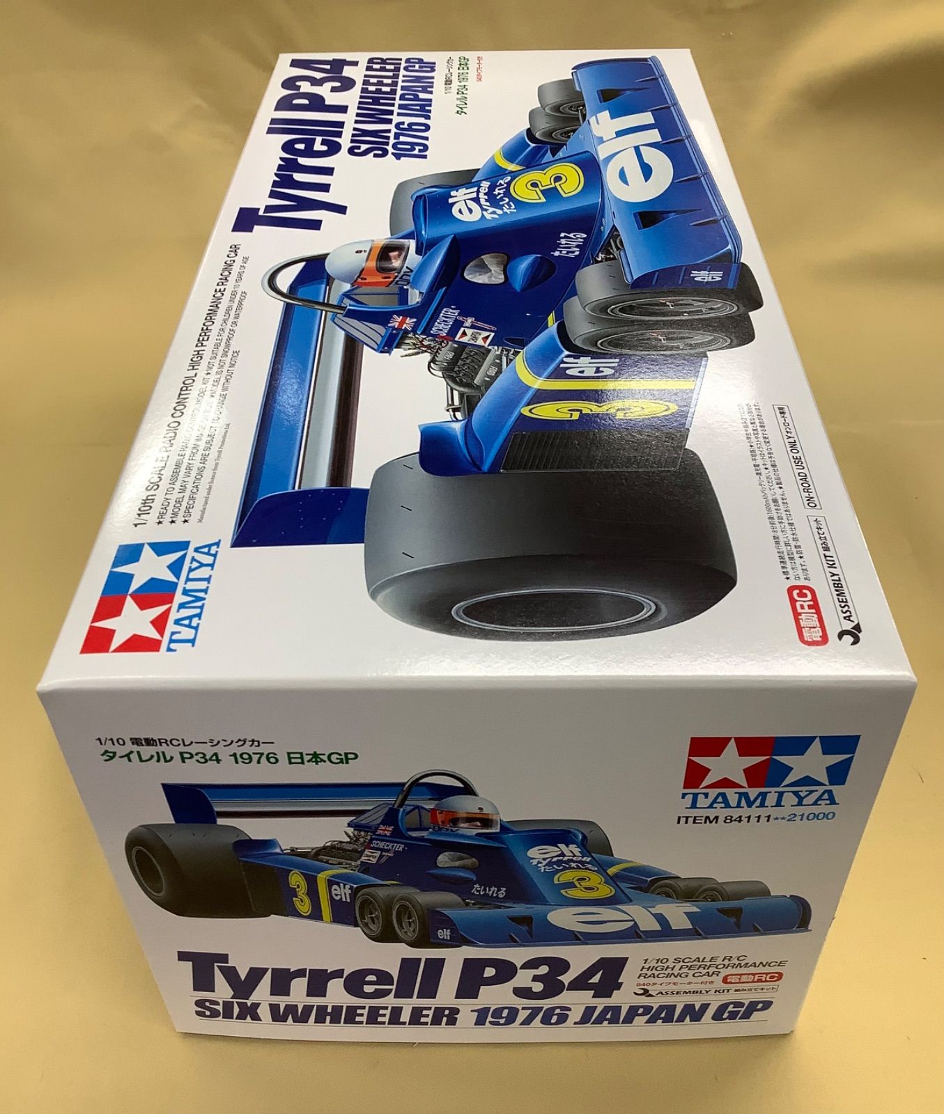 タミヤ 1/10電動RC タイレル P34 1976 日本GP - メルカリ