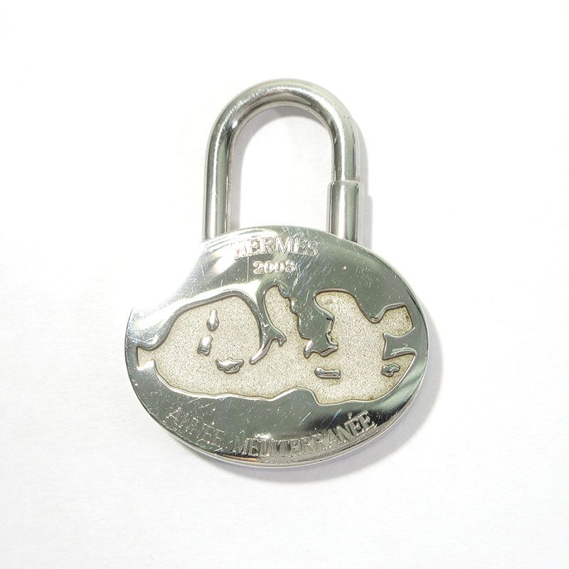 ★専用　エルメス　カデナ　2003 シルバー　地中海　HERMES 三重本店】 中古 HERMES | エルメス 地中海 カデナチャーム 2003 ANNEE