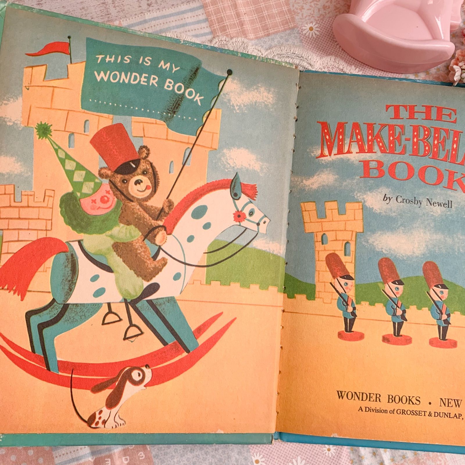 ヴィンテージ 絵本 洋書 ベビーグリーティングカード セット 可愛い