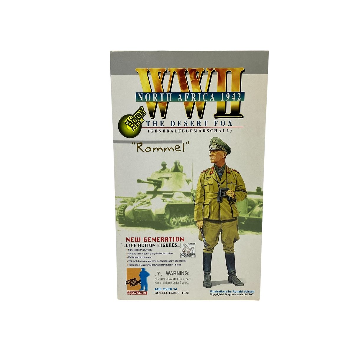 DRAGON 70035 WWII Rommel 北アフリカ 1942 ロンメル 軍人 ミリタリー