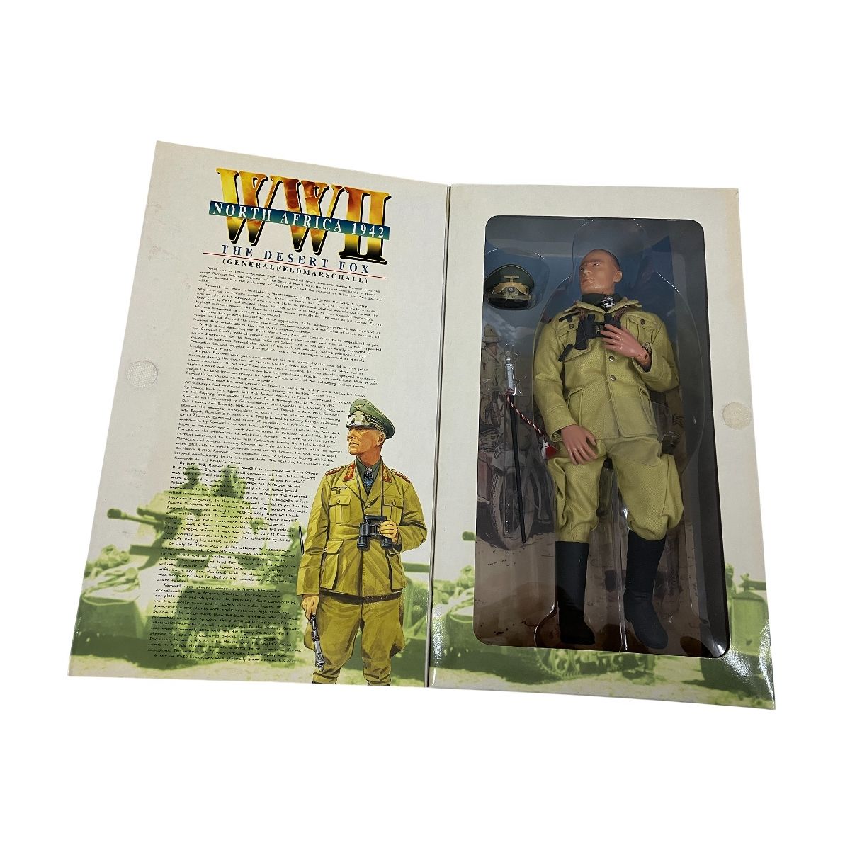 ww2ロンメルフィギュア DRAGON 70035 WWII Rommel 北アフリカ 1942 ロンメル 軍人 ミリタリー