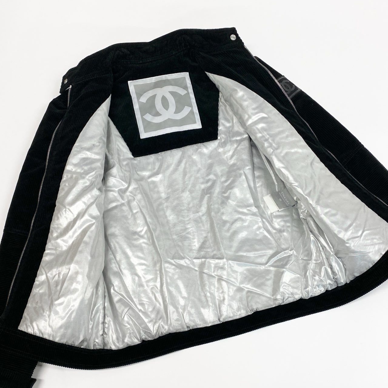 24L22 CHANEL シャネル コーデュロイブルゾン スポーツライン 03A ココ