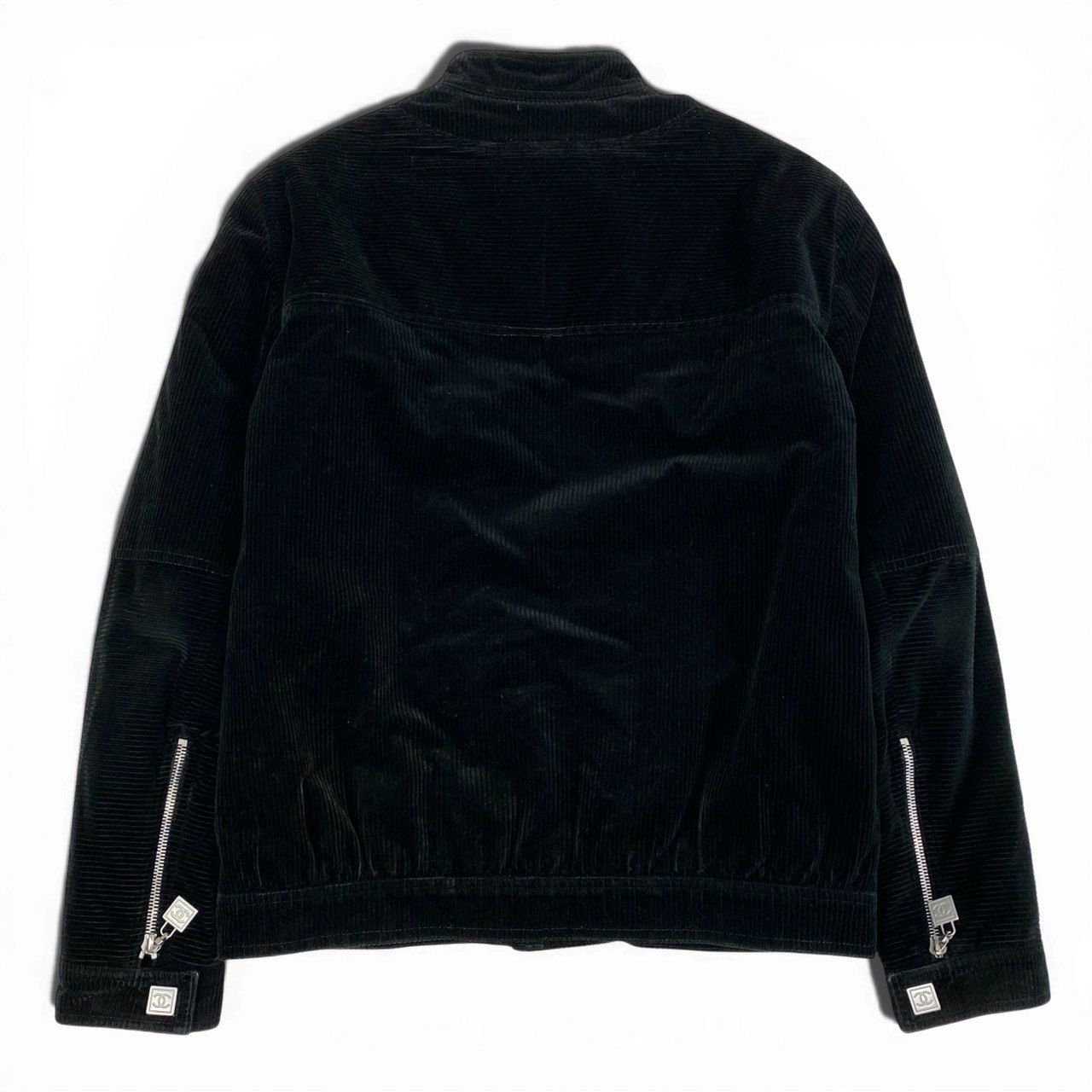 24L22 CHANEL シャネル コーデュロイブルゾン スポーツライン 03A ココ 