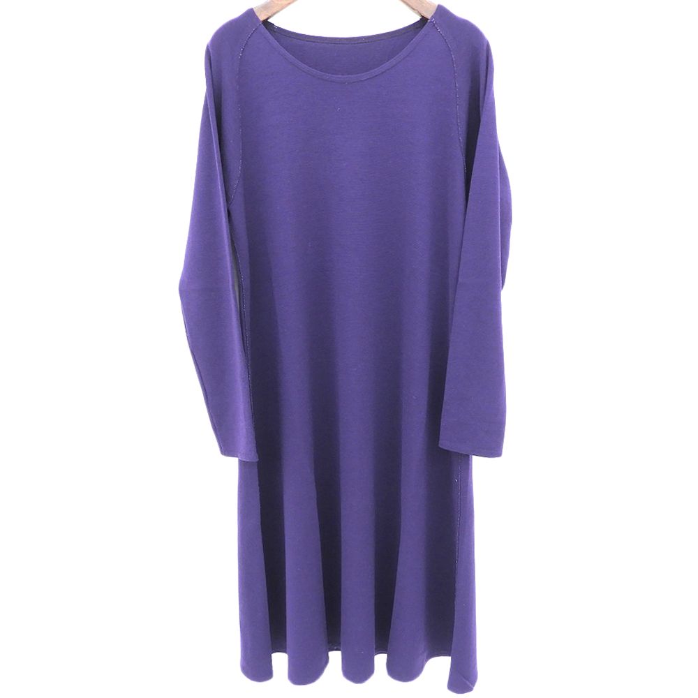 JURGEN LEHL ヨーガンレール ウール クルーネック ワンピース