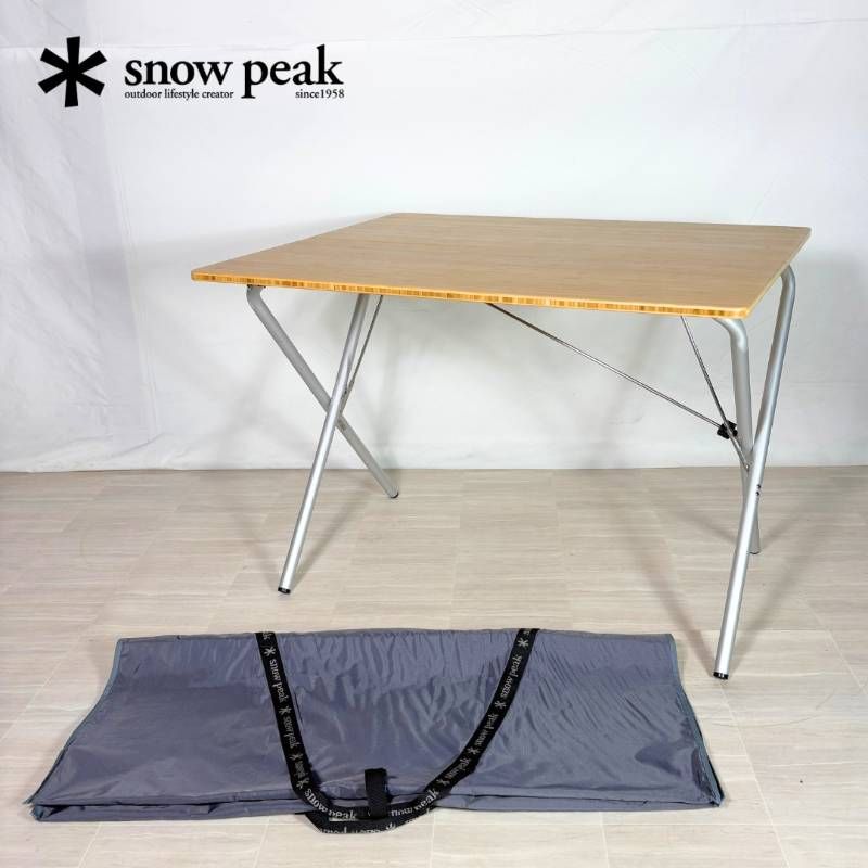 Snow Peak ワンアクションテーブル竹 屋内使用のみ LV-010TR 専用収納
