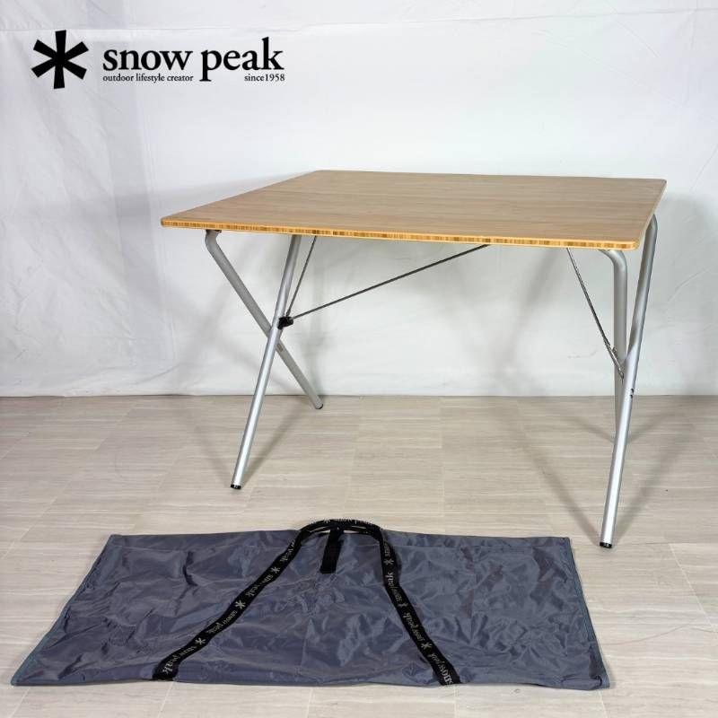 Snow Peak ワンアクションテーブル竹 屋内使用のみ LV-010TR 専用収納