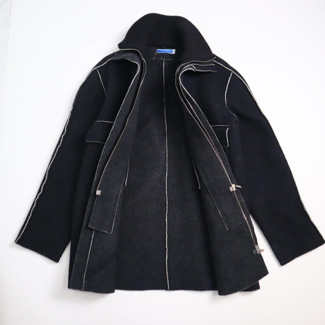 Number(n)ine 90s archive wool layered coat Takahiro Miyashita