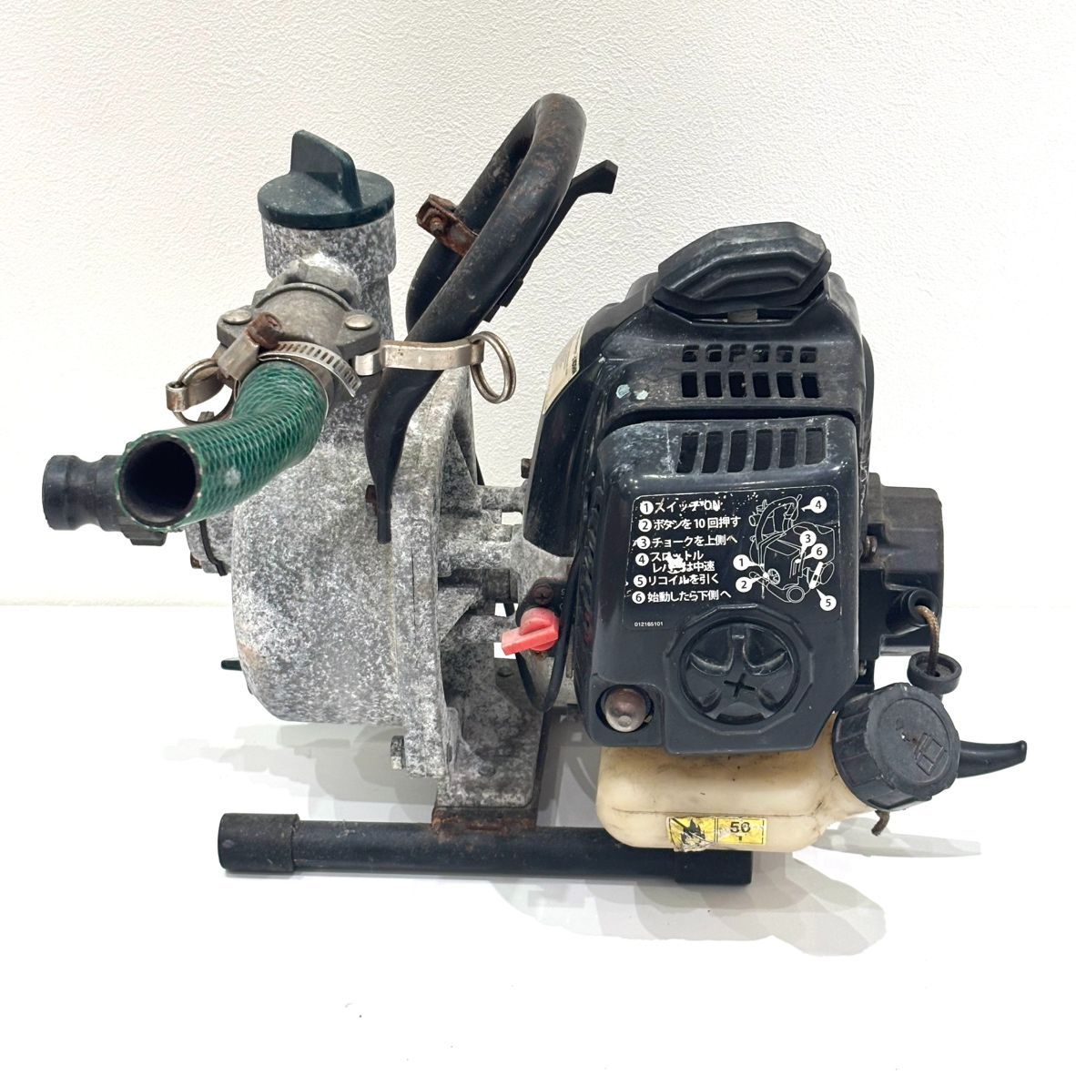 え沖】 KOSHIN 工進 ハイデルス エンジンポンプ SEV-25L 動作未確認