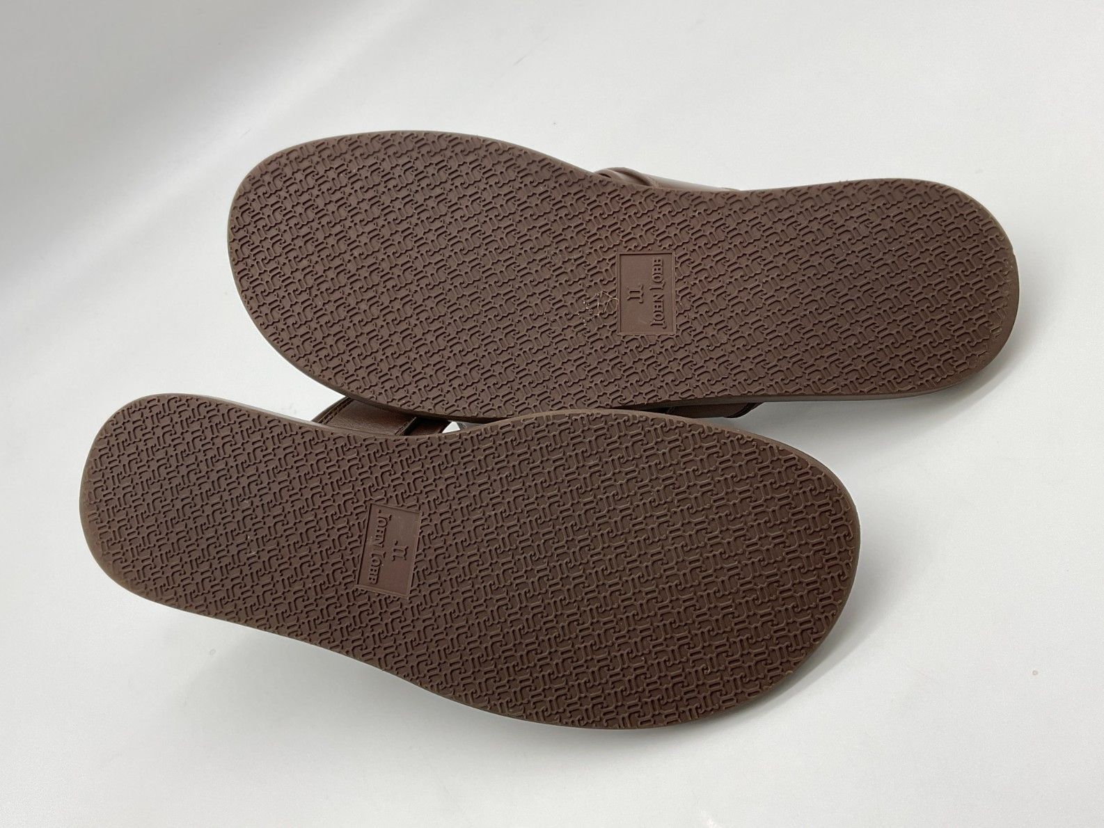 John Lobb ジョンロブ レザートングサンダル 7 ブラウン 【値下げ交渉