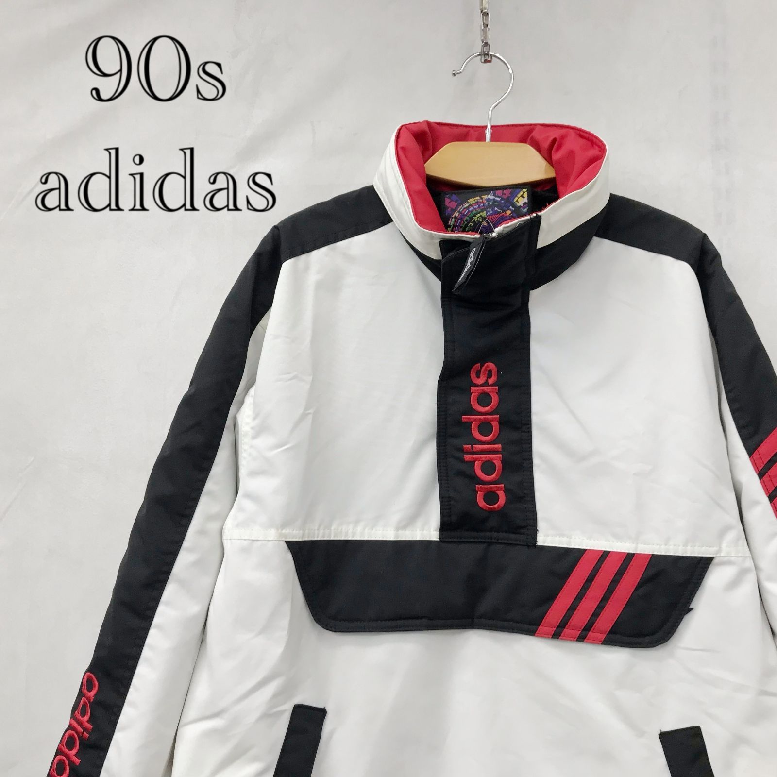 デサント Adidas ハーフ ジップ アディダス adidas 90s デサント製