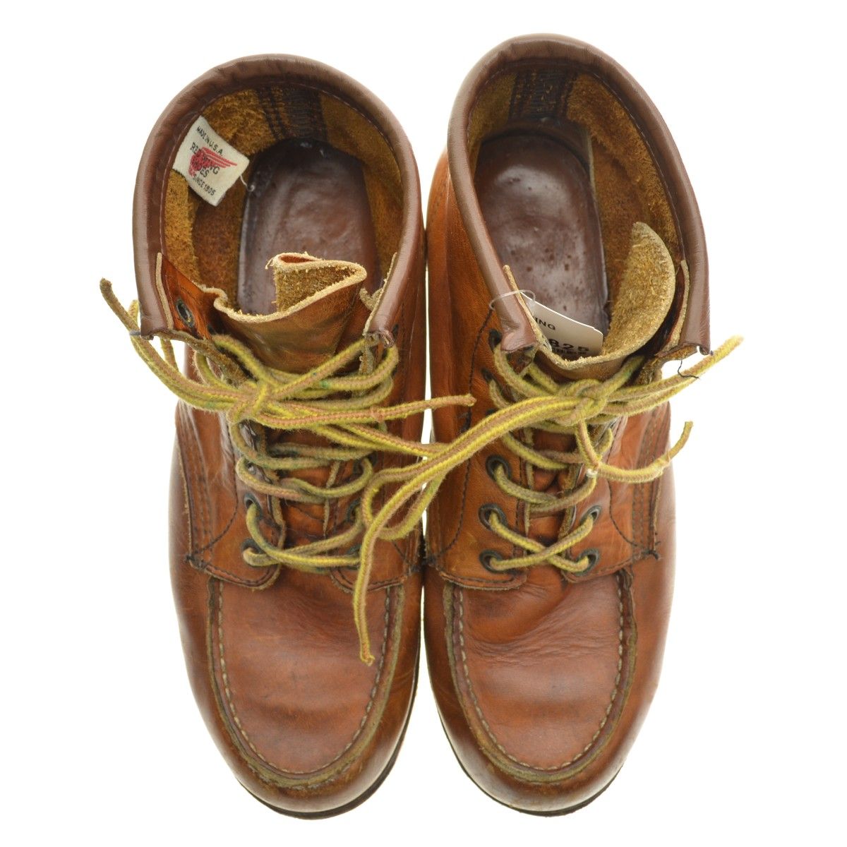 REDWING】サイド刺繍羽タグ 875 モックトゥブーツ - メルカリ