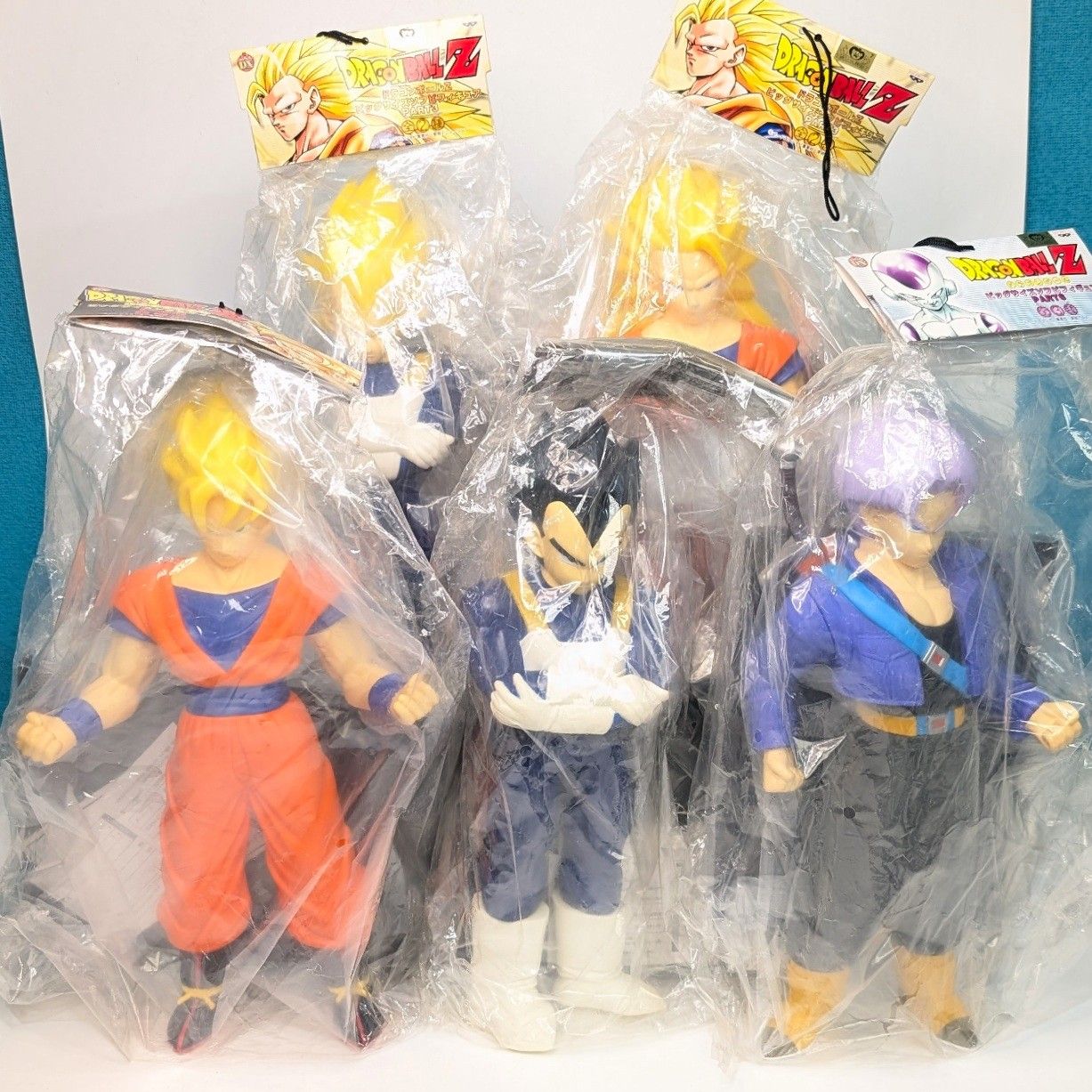 ドラゴンボール ビッグサイズソフビフィギュア 希少 トランクス 悟空