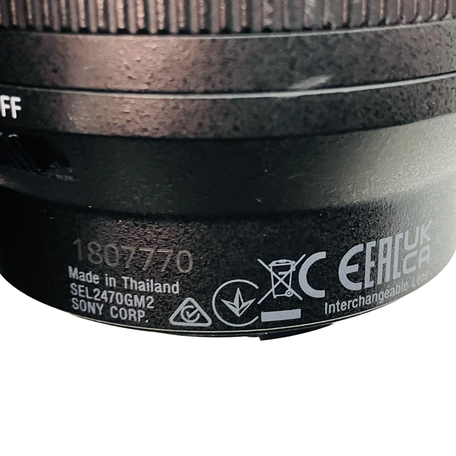 SONY SEL2470GM2 FE 24-70mm F2.8 GM II 標準ズームレンズ VF-82MPAM