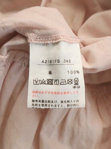 PINK HOUSE ◇ ピコフリル ペチコート スカート ピンク (ウエストゴム