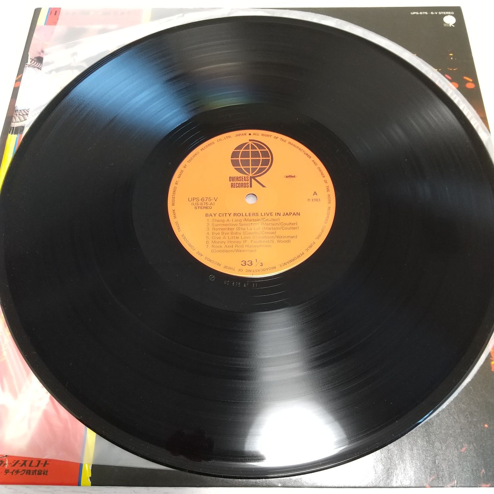 ベイ・シティ・ローラーズ / ライブ・イン・ジャパン1983 レコード