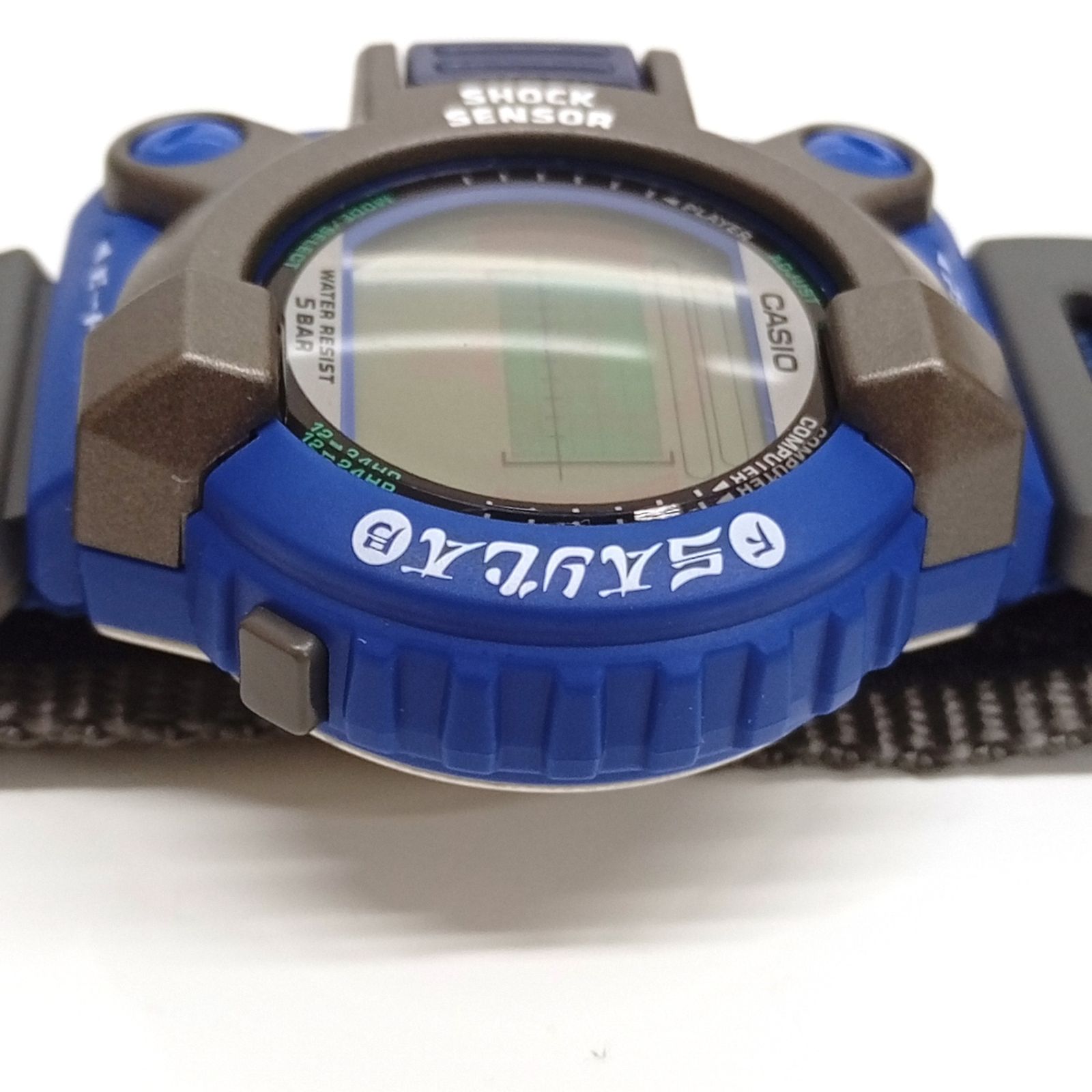 カシオ CASIO 腕時計 CYBER MAX サイバーマックス JG-310-2T ブルー