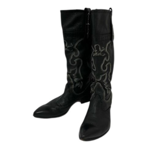 ヒロムタカハラ HIROMU TAKAHARA ウエスタンブーツ ロング 日本製 総柄