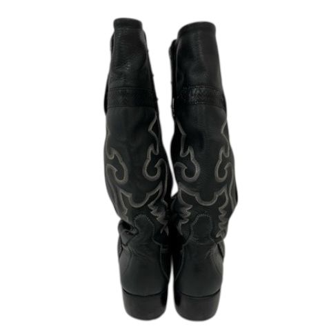 ヒロムタカハラ HIROMU TAKAHARA ウエスタンブーツ ロング 日本製 総柄