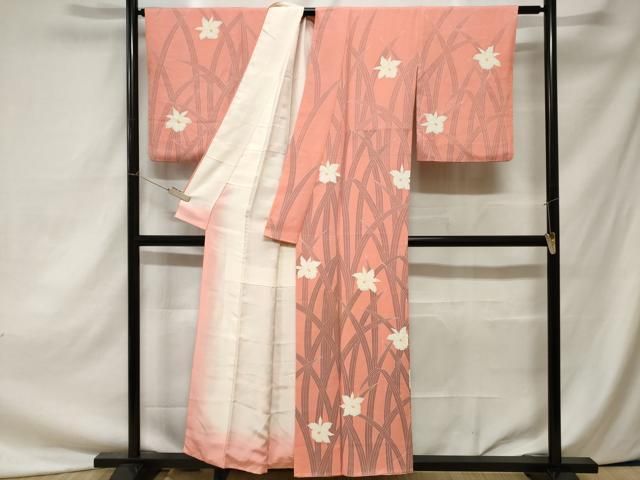平和屋着物■上質な小紋　枝花文　金彩　正絹　逸品　CABF9349ev 平和屋着物□上質な小紋 枝花文 正絹 逸品 未使用 BAAW7928hv - メルカリ