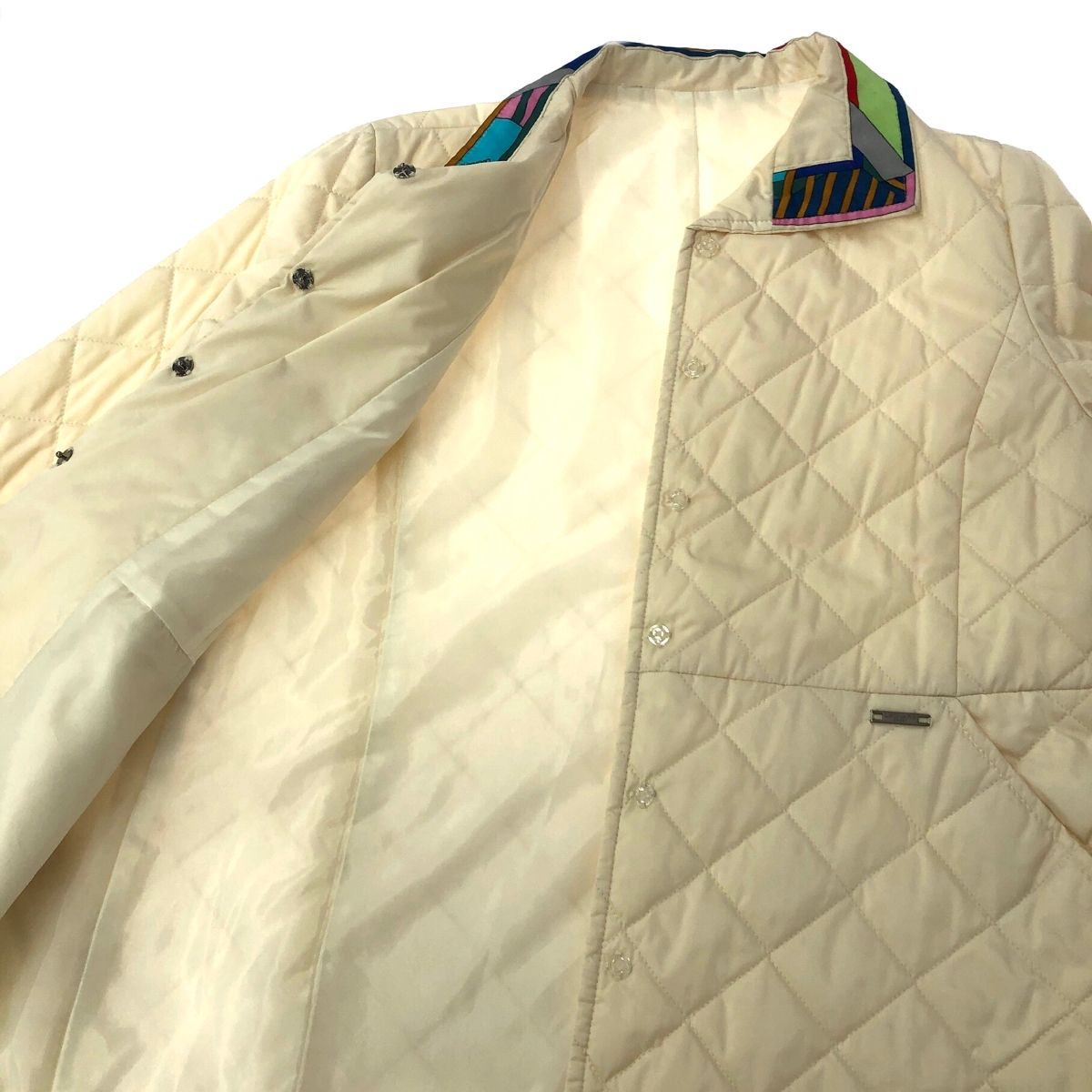 e*i様 サイズ　42 レオナールスポーツLEONARDSPORT ジャンパー LEONARD SPORT（レオナール スポーツ）その他 白 サイズ:40(M位