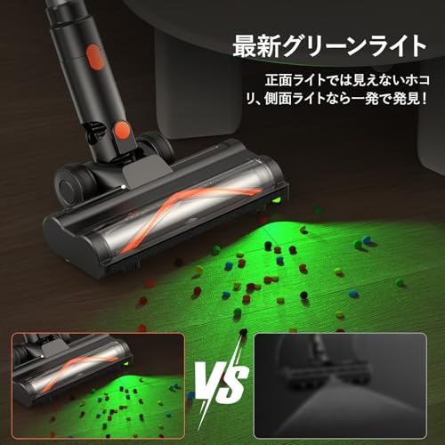 掃除機 コードレス 【最新型・2026年先行販売・70Kpa超強吸引・自立式