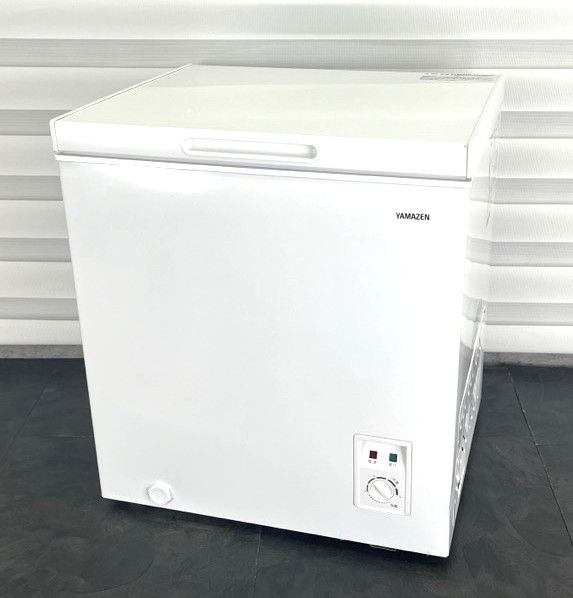 新品未使用箱不良 山善 セカンド冷凍庫 小型 上開き 66L YF-C70（W