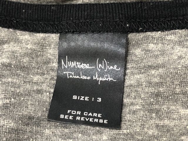 中古】 NUMBER(N)INE ナンバーナイン 05AW THE HIGH STREETS期