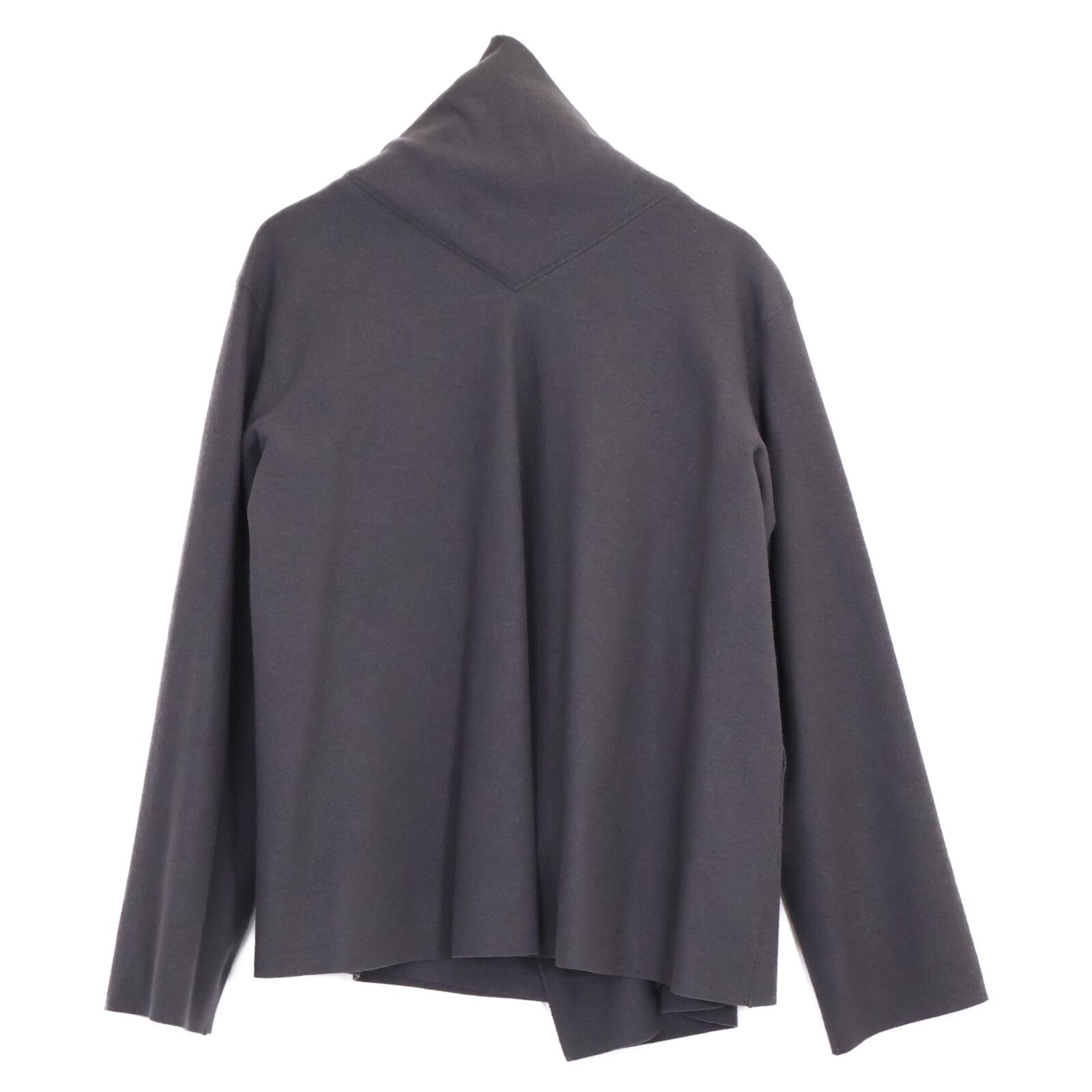 【美品】ヨーガンレール　ジャケット　グレー　変形 JURGEN LEHL ヨーガンレール ｸﾞﾚｰ ｳｰﾙ 変形襟 ｼﾞｬｹｯﾄ - メルカリ