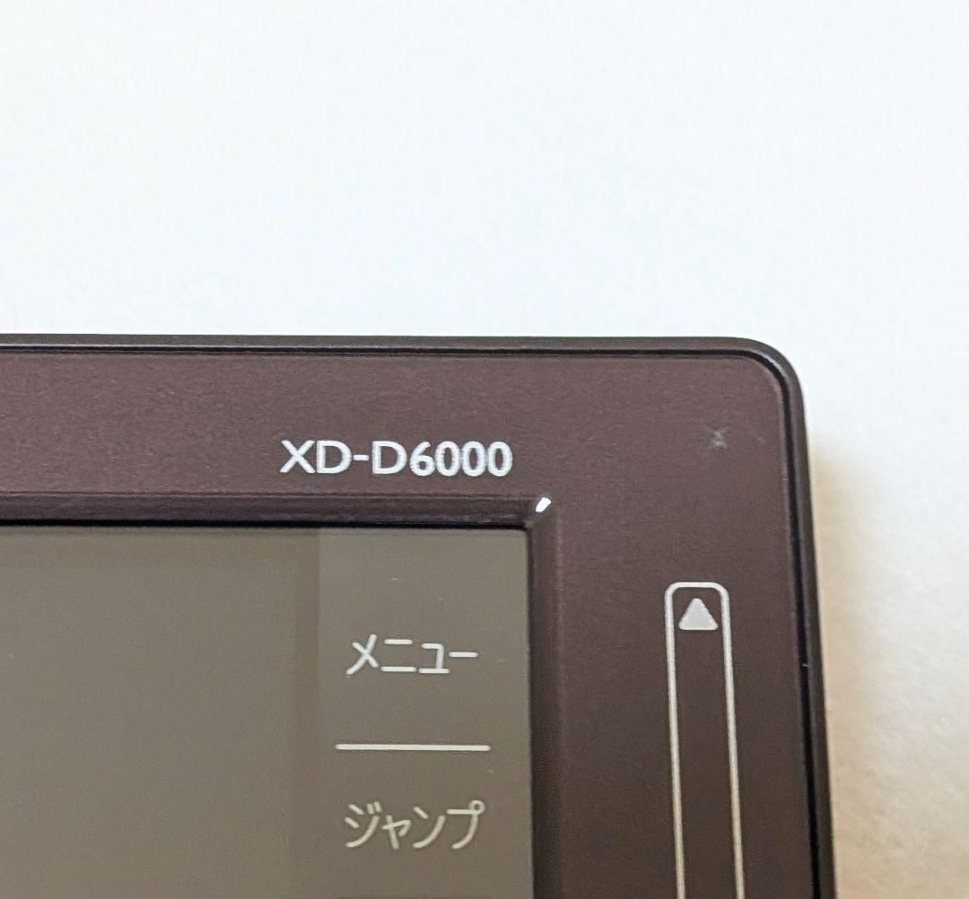 CASIO EX-word DATAPLUS 6 XD-D6000電子辞書レッド - メルカリ