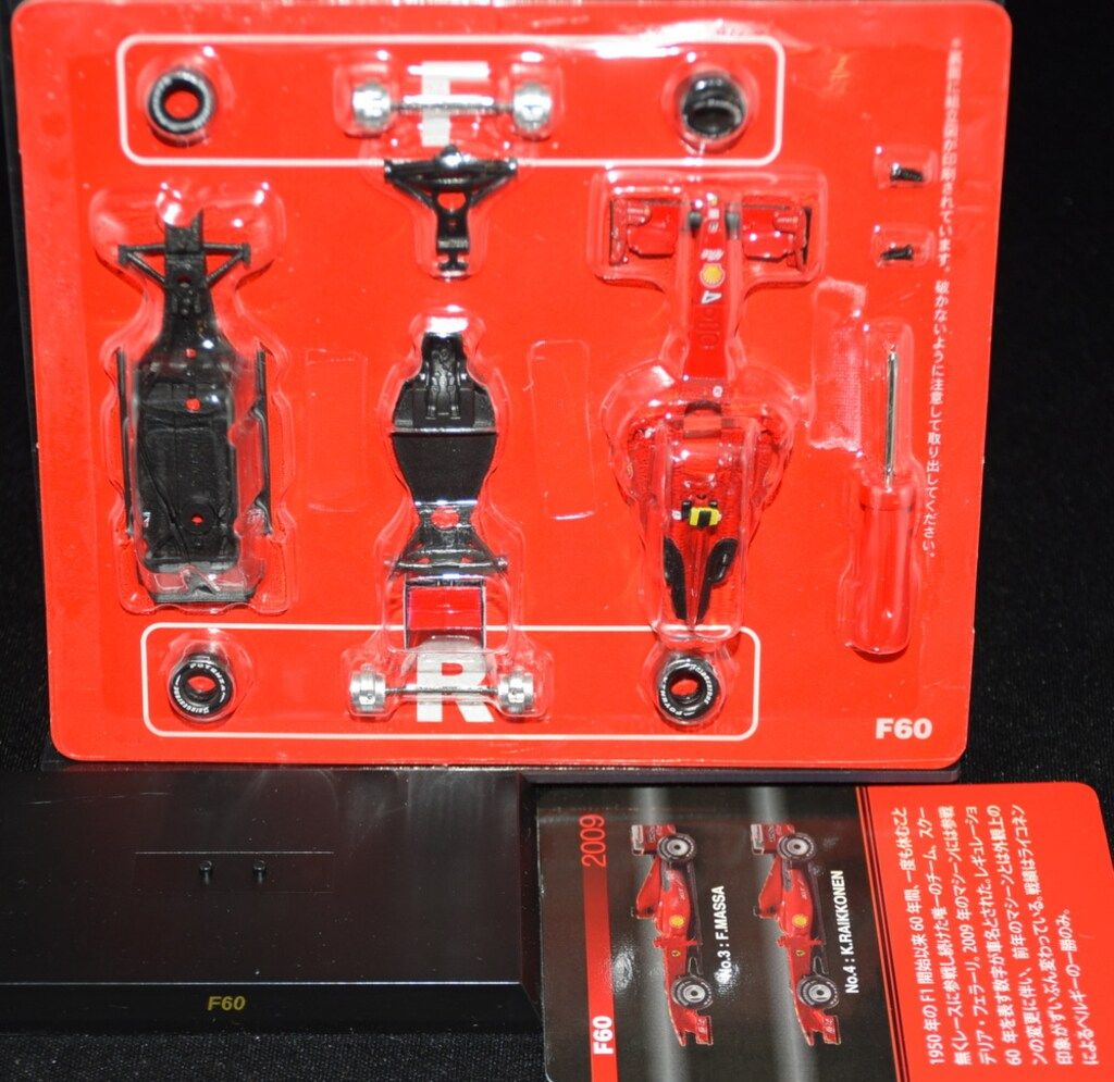 京商 1/64フェラーリフォーミュラカーIII 191420 F60 #4 K.RAIKKONEN