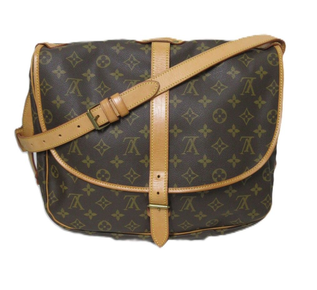 LOUIS VUITTON モノグラム ソミュール35 メッセンジャーバッグ LOUIS VUITTON/ルイ ヴィトン モノグラム ソミュール35 M42254 クロス