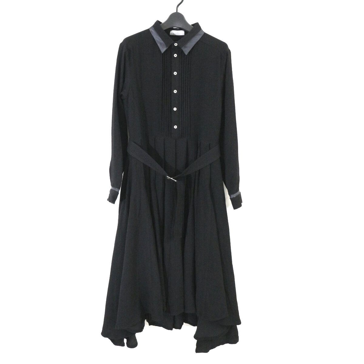 hazama ハザマ 2020-21AW 駆け巡る黒衣コート hazama ハザマ 2020-21AW 駆け巡る黒衣コート hazama ハザマ 2020-21AW