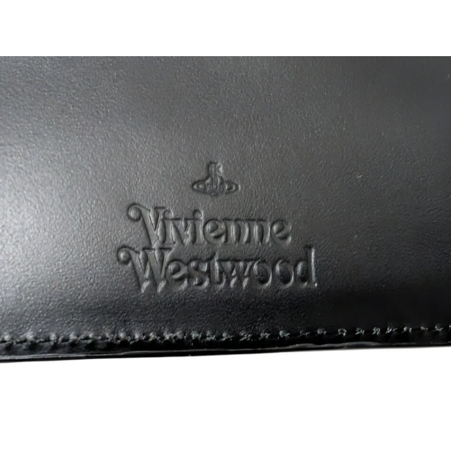 新品同様 ヴィヴィアンウエストウッド 財布 二つ折り財布 メンズ
