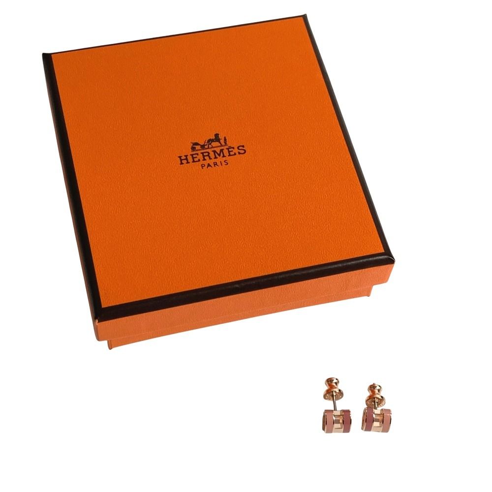 HERMES エルメス ピアス ポップH ミニ ピアス ロカバール ビューティー