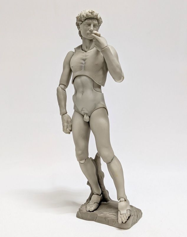 美品】figma ダビデ像 SP-066 ミケランジェロ テーブル美術館