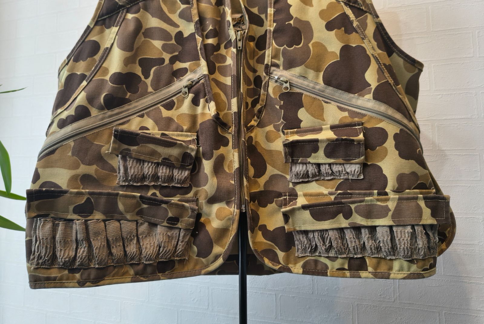 □ 80s vintage □ gamehide 多ポケット ショート丈 ダックハンター