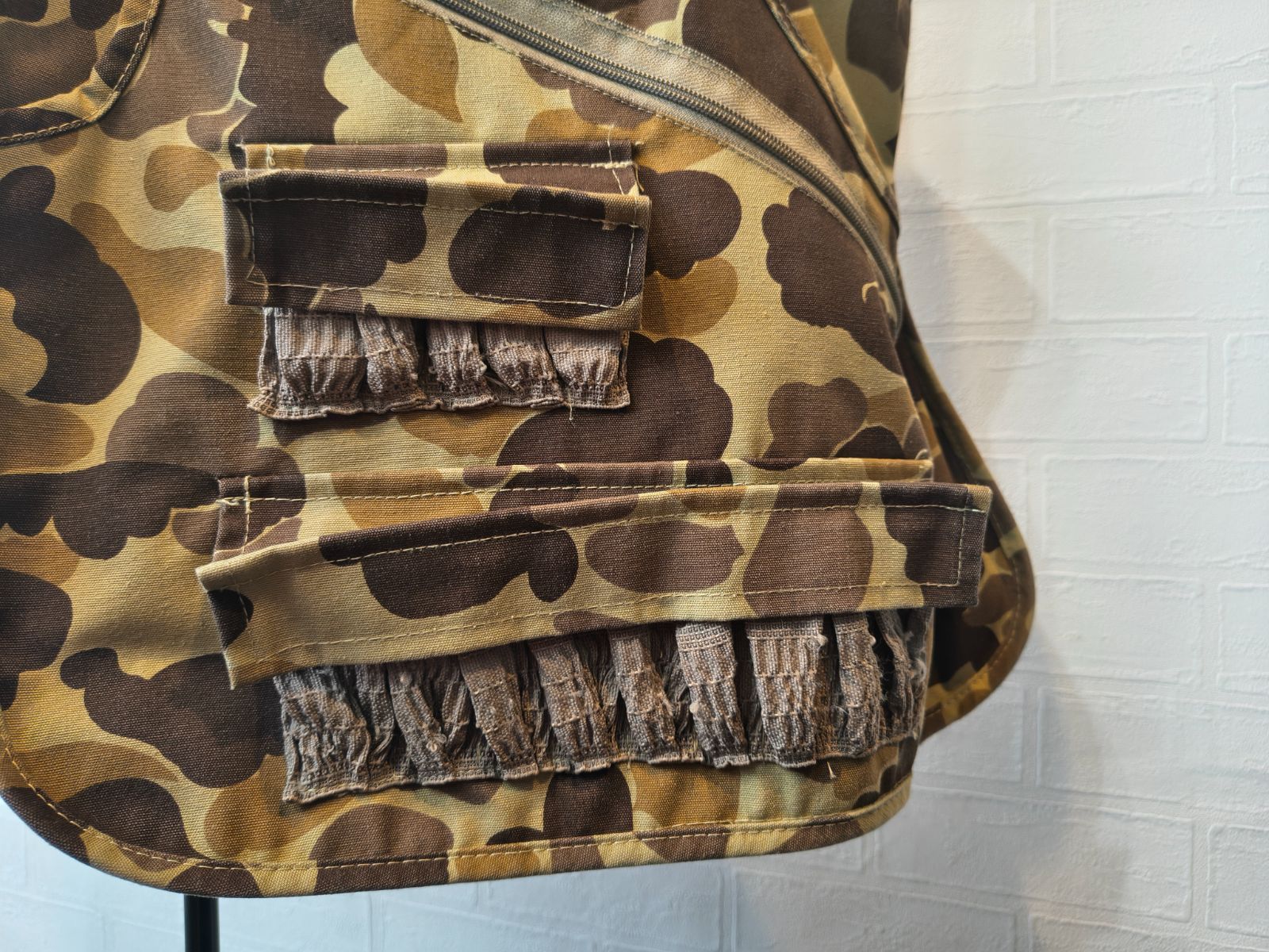 □ 80s vintage □ gamehide 多ポケット ショート丈 ダックハンター