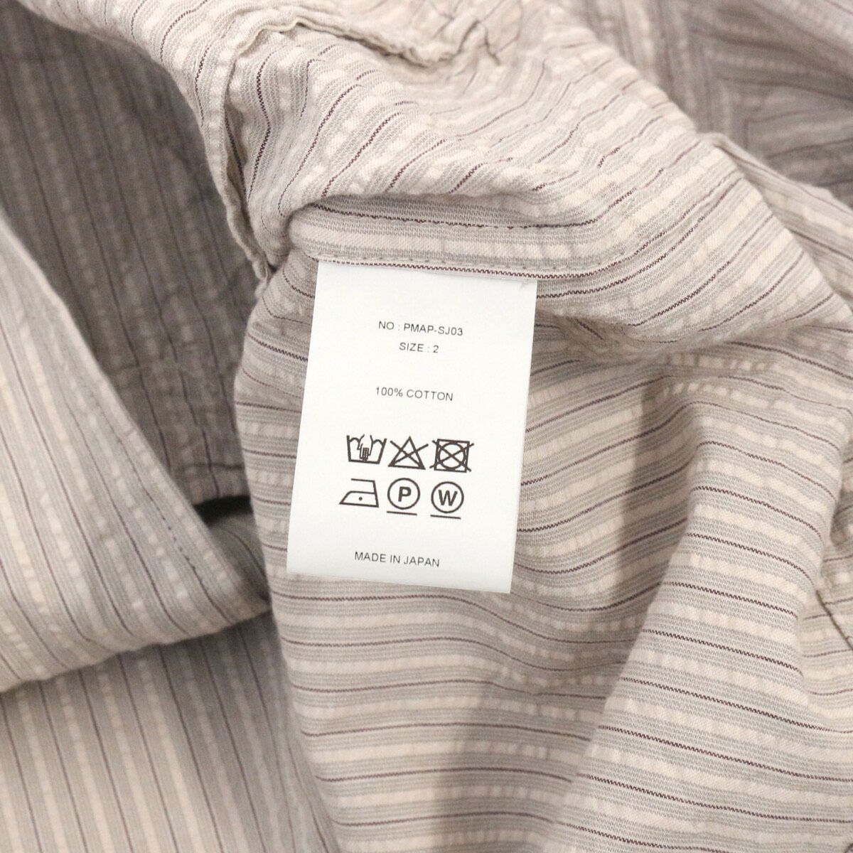 PHIGVEL MAKERS Co. フィグベル メーカーズアンドコー 23SS Seersucker