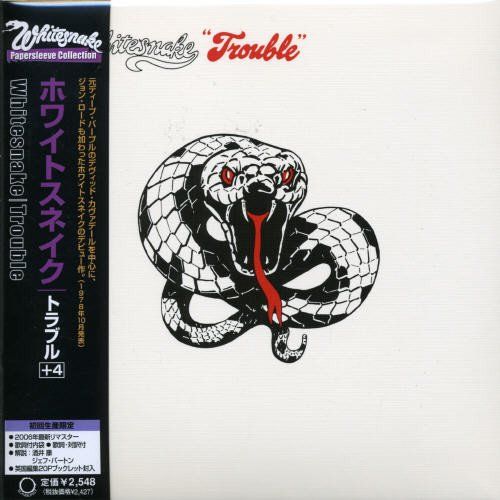 CD)トラブル+4(紙ジャケット仕様)／ホワイトスネイク - メルカリ
