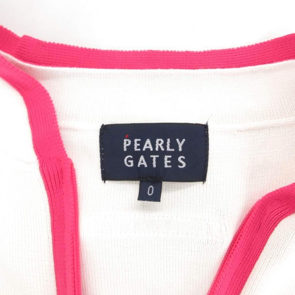 パーリーゲイツ PEARLY GATES ワンピース ゴルフウェア 0 白 ホワイト