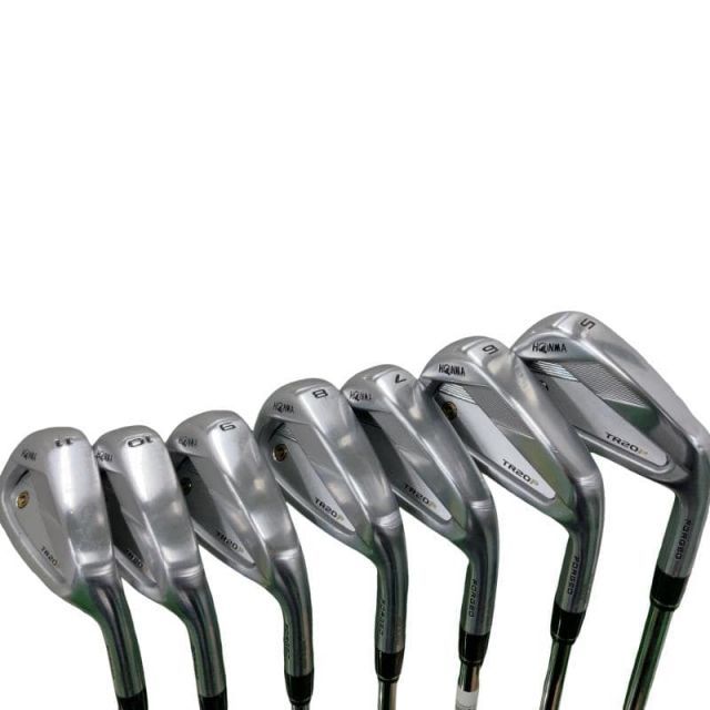 【美品】本間ゴルフ アイアンセット TR20P 7本 FLEX S 右利き 男性 中古】 本間ゴルフ TOUR WORLD TR20P 7S アイアンセット IR 純正特注