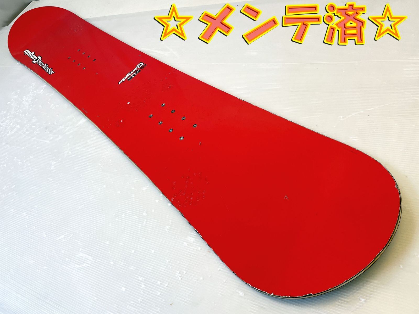 ◇メンテ済◇ スノーボード option Three Weather 152 cm スノボ snb