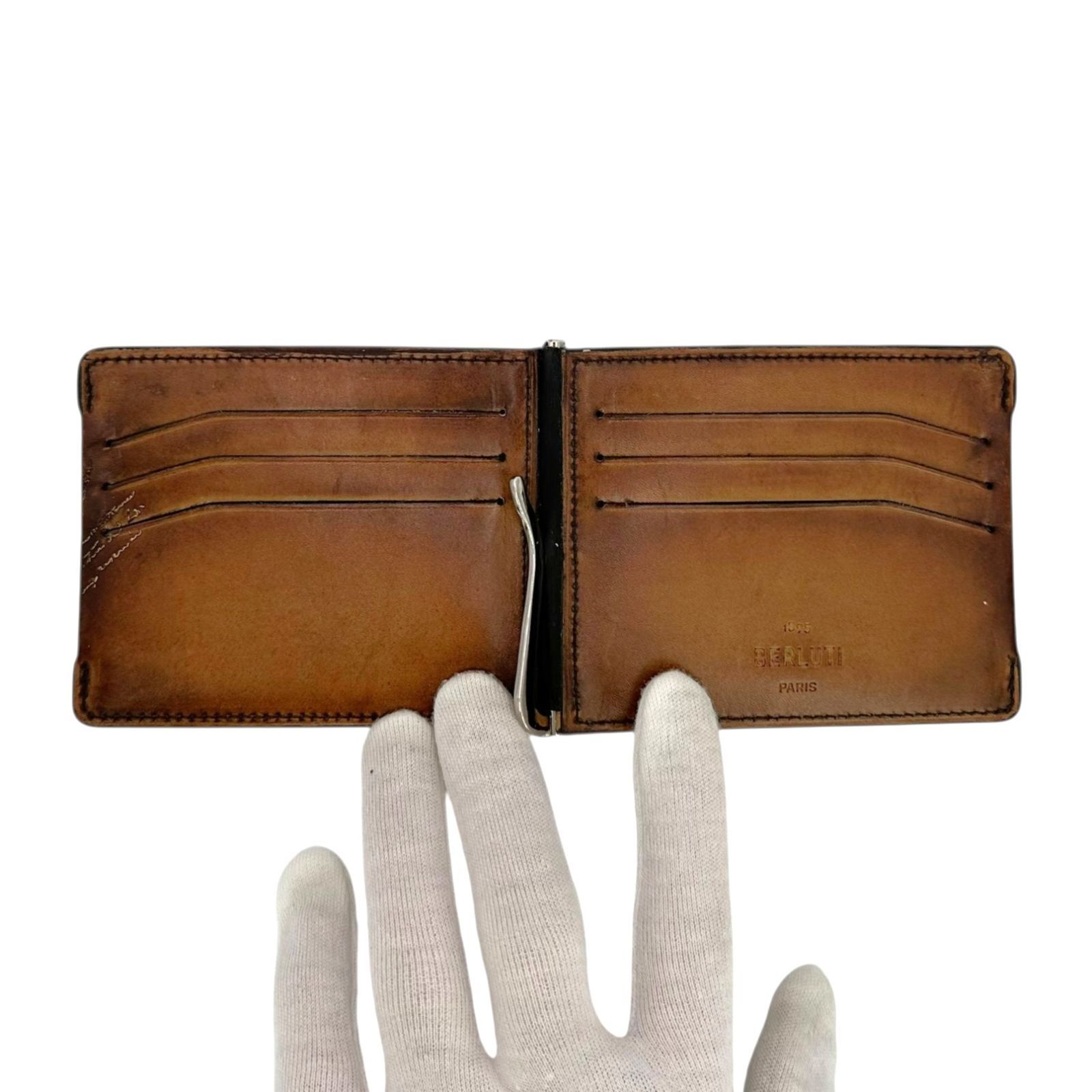 BERLUTI】ベルルッティ カリグラフィ コンパクトウォレット